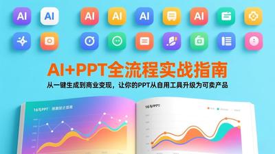 AI+PPT全流程实战指南：从一键生成到商业变现，让你的PPT从自用工具升级为可卖产品